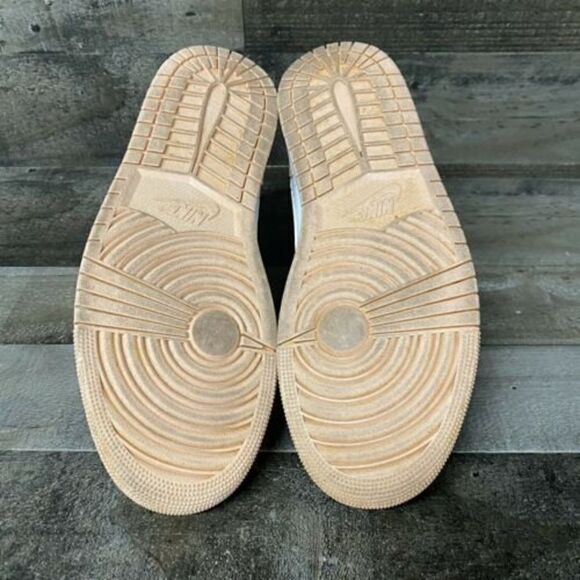 Nike Air Jordan 1 Mid Mens Size 10 2021 Crimson Tint Arctic 554724 133 Used Once - Picture 6 of 7